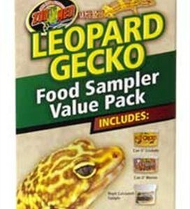 Zoo Med Laboratories SZMFSP3 Leopard Gecko Food Sampler