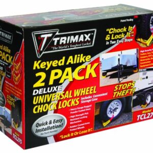 Trimax Wheel Chock Lock Set of 2