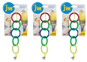activitoys olympic rings bird toy [set of 3]