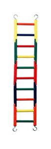 prevue pet products carpenter creations jointed wood ladder, 20", multicolor (1140m)