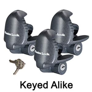 Master Lock - (3 Keyed Alike Universal Trailer Coupler Locks 379KA-3