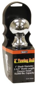 buyers products 1802007 ball (chrome 2" x 1" x 2.75",capacity 10000 lbs)