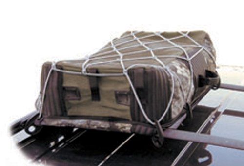 PROGRIP 901000 Cargo Net for Transport Storage and Vehicle: Roof Rack Bungee Netting with Adjustable Hooks, 36" x 48"