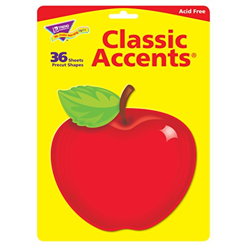 Trend Enterprises Inc. Shiny Red Apple Classic Accents