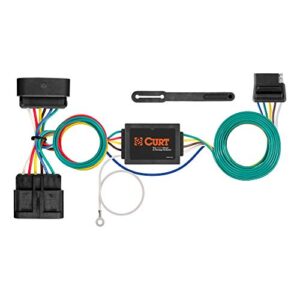 curt 56510 vehicle-side custom 5-wire trailer wiring harness, fits select chevrolet colorado, gmc canyon, isuzu i-series