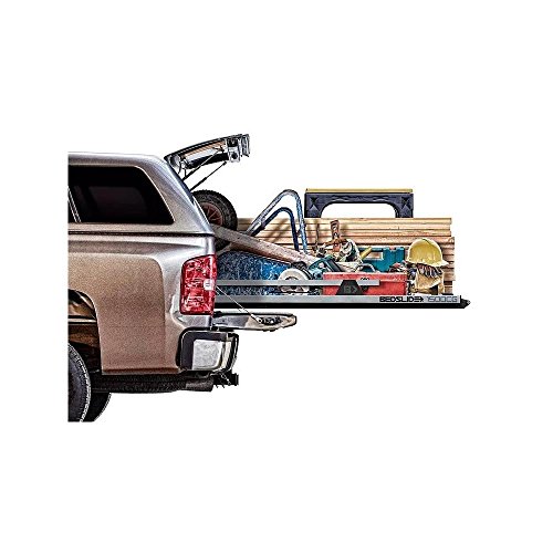 BEDSLIDE CONTRACTOR (75" X 48") | 15-7548-CG | Durable Sliding Truck Bed Cargo Organizer | MADE IN THE USA | 1,500 lb Capacity (Silver)