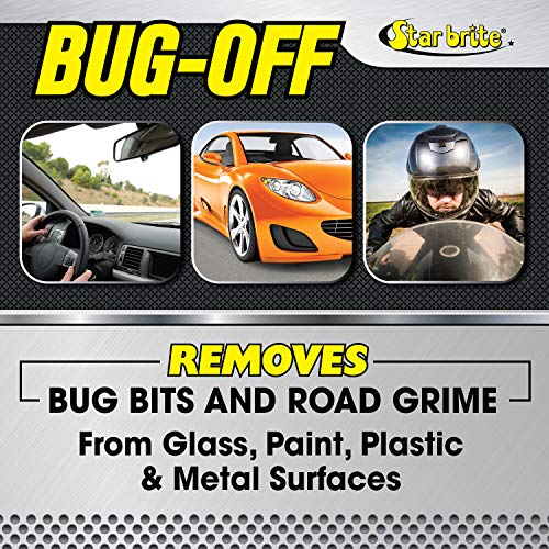 STAR BRITE Bug Off Automotive Dead Insect Residue Cleaner - 22 OZ (092722),orange