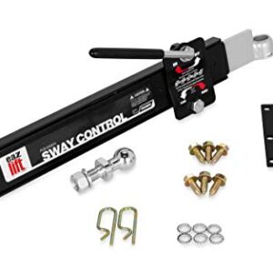 Camco Eaz-Lift Camper/RV Adjustable Sway Control | Features On/Off Control & Double Friction Pads Provide Constant Sway Reduction | Attaches & Detaches Quickly for RV Storage and Organization (48380)