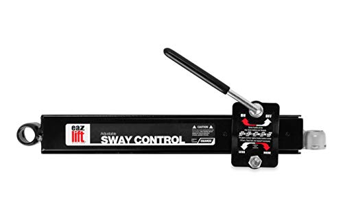 Camco Eaz-Lift Camper/RV Adjustable Sway Control | Features On/Off Control & Double Friction Pads Provide Constant Sway Reduction | Attaches & Detaches Quickly for RV Storage and Organization (48380)