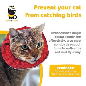 Birdsbesafe® Cat Collar for Birds - Bird Warning Cat Collar, Scientifically Proven to Help Prevent Your Cat from Catching Birds