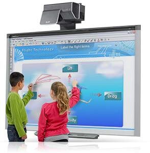 SBX 685 Interactive whiteboard, UX60 Projector & Speakers System "90 days warranty"