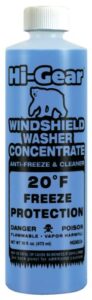 hi-gear hg5653e windshield washer concentrate - 16 fl. oz.