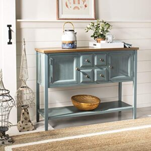 Safavieh American Homes Collection Charlotte Distressed Light Blue Sideboard