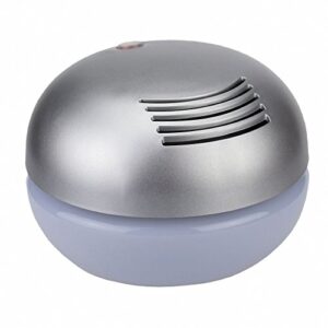 ecogecko, silver classic gecko air washer & revitalizer, aroma diffuser with lavender oil