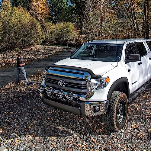 Stampede | Vigilante Hood Protector - High Profile / Smoke | 2011-2014 GMC Sierra 2500 / 3500 HD | 2049-2