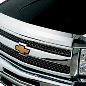 Stampede | Vigilante Hood Protector - High Profile/Chrome| 2011-2014 GMC Sierra 2500/3500 HD | 2049-8