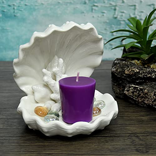 Zest Candle 12-Piece Votive Candles, Purple