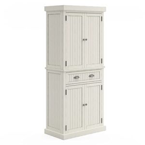 homestyles nantucket pantry, 30", off white