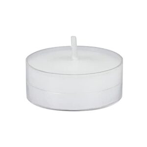 zest candle 50-piece tealight candles, white
