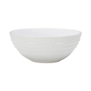 le creuset stoneware large multi bowl, 3.1 qt., white