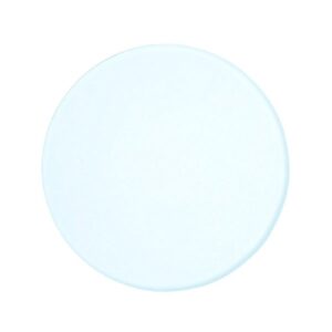amscope gp-95 3-3/4 inch (95mm) frosted round glass plate for stereo microscopes