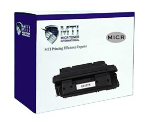 micr toner international compatible magnetic ink cartridge replacement for hp 27x c4127x laserjet 4000 4050