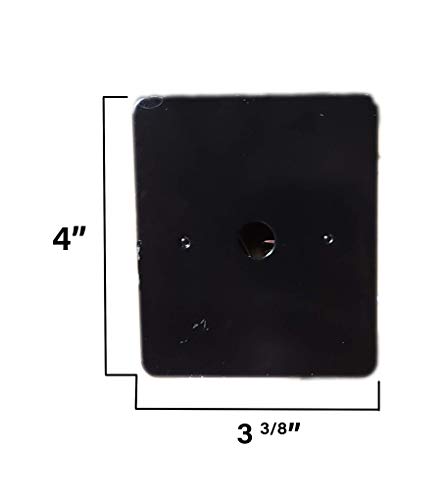 2 (Long) Telescoping Swing Down Trailer Jacks 16" to 22.5" (1,000 Pound Cap.)