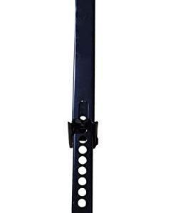 2 (Long) Telescoping Swing Down Trailer Jacks 16" to 22.5" (1,000 Pound Cap.)