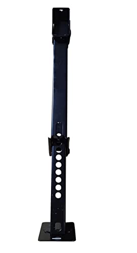 2 (Long) Telescoping Swing Down Trailer Jacks 16" to 22.5" (1,000 Pound Cap.)