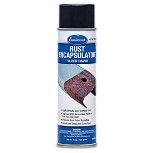 eastwood silver rust encapsulator 15 oz aerosol prevents rust corrosion epoxy fortified low voc formula