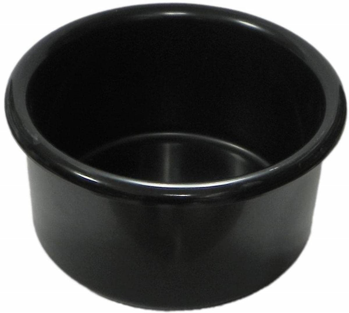 A&H Tool & Die Crock-Style Black Plastic Bird Dish 28 oz