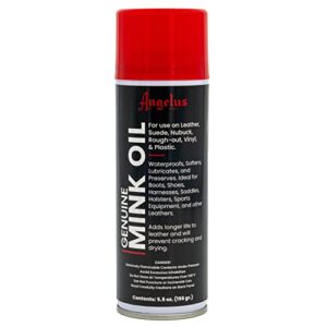angelus genuine professional mink oil conditioner spray