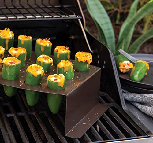 Nordic Ware 365 Indoor/Outdoor Chicken Leg Griller and Jalapeno Roaster