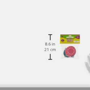 Teacher Created Resources Foam Fraction Circles (20611),Multi