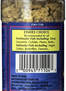 San Francisco Bay Brand ASF71104 Freeze Dried Brine Shrimp for Fresh and Saltwater Fish, 10gm