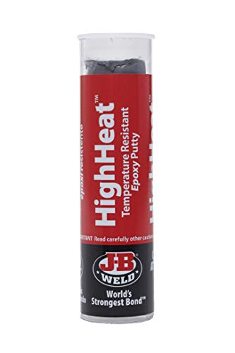 J-B Weld 8297 HighHeat 500 Degree Epoxy Putty Stick - 2 oz. , Grey