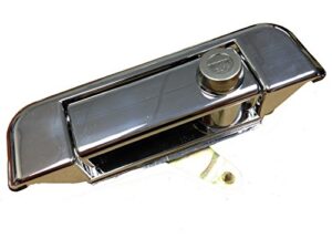 pop & lock pl5050c chrome manual tailgate lock for toyota hilux/vigo