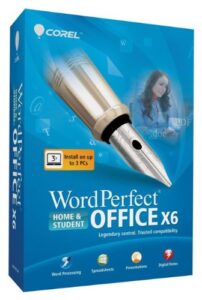 corel wordperfect office x6 home & student [old version]