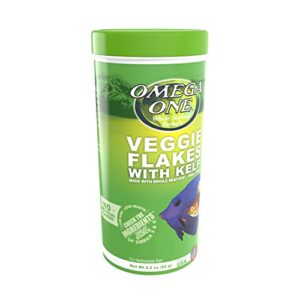 Omega One Veggie Kelp Flakes 2.2 oz Container