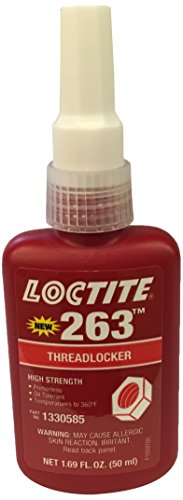 Loctite 1330585 263 Thread Locker, 50 mL