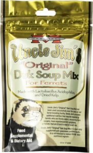 marshall uncle jim's original duk soup mix for ferrets 4.5oz. (pack of 12)