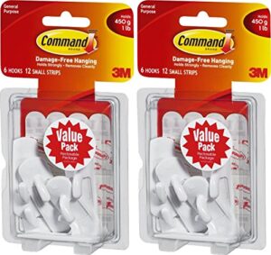 command 17002 small utility, 12 hooks, white, count