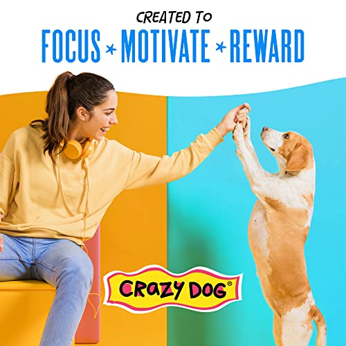 Crazy Dog Train-Me Training Rewards For Dogs, Beef, 4-Ounce