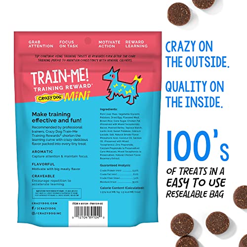 Crazy Dog Train-Me! Training Reward Mini Dog Treats