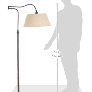 Adesso 3349-26 Rodeo Floor Lamp, 61 in., 150 W Incandescent/equiv. CFL, Antique Bronze, 1 Floor Lamp