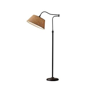 Adesso 3349-26 Rodeo Floor Lamp, 61 in., 150 W Incandescent/equiv. CFL, Antique Bronze, 1 Floor Lamp