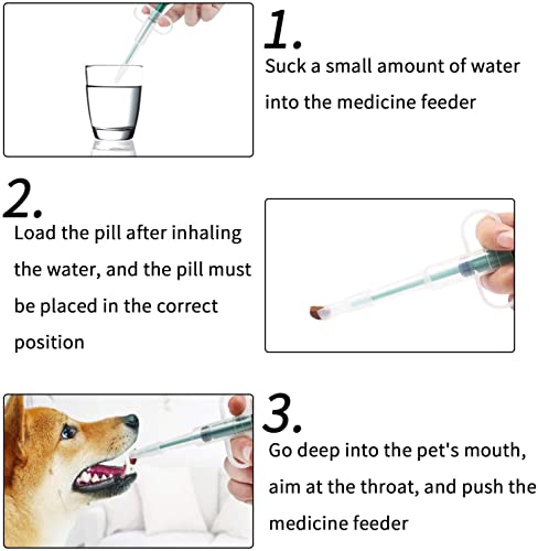 Kruuse Buster Pet Pill/Tablet Syringe with Classic Tip