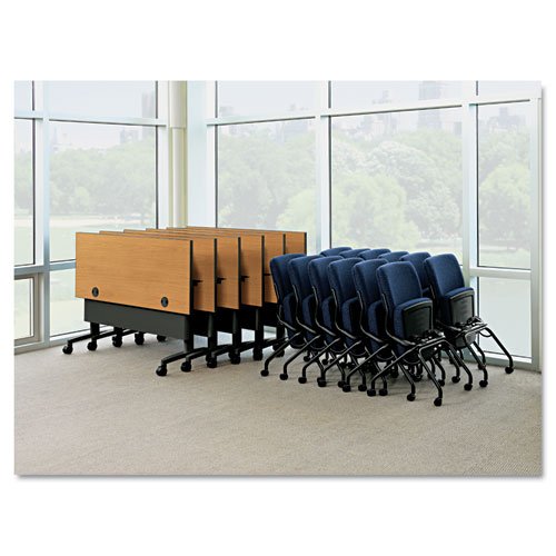 HON The Company Huddle Flip-Top Base, 24" D, Charcoal