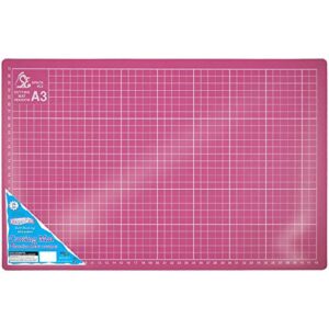 Scrappin' Gear Self-Healing A3 Cutting Mat with Grids, 12-Inch x 17.75-Inch