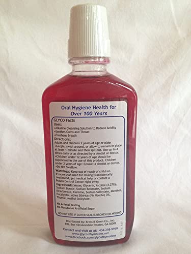 Glyco-Thymoline Liquid 16 oz (Pack of 3)